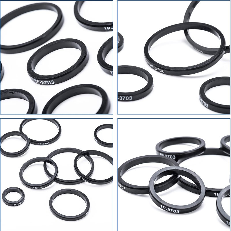 BUSY-CORNER 4C-4784 طباعة D-Ring Kit النتريل 90 خرطوم هيدروليكي تركيب Drings يناسب CAT Caterpillar Excavator 2701535 4C4784 استبدال - Image 4